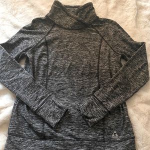 Athleisure Sweater with Collar